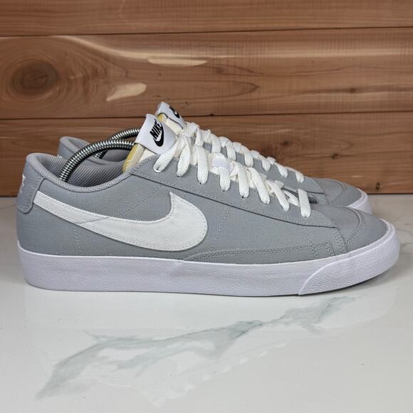 Nike Blazer Low Platform Sneakers Men's Casual Shoes Gray Sneakers Size 11.5 - Picture 10 of 16